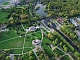 Park w Chorzowie z samolotu: zdjęcie małe